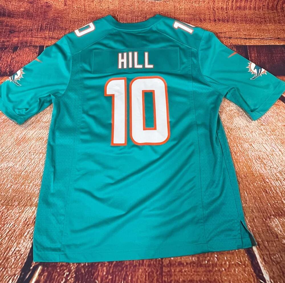 Miami Dolphins Nike Tyreek Hill #10 NFL Jersey Size M Football